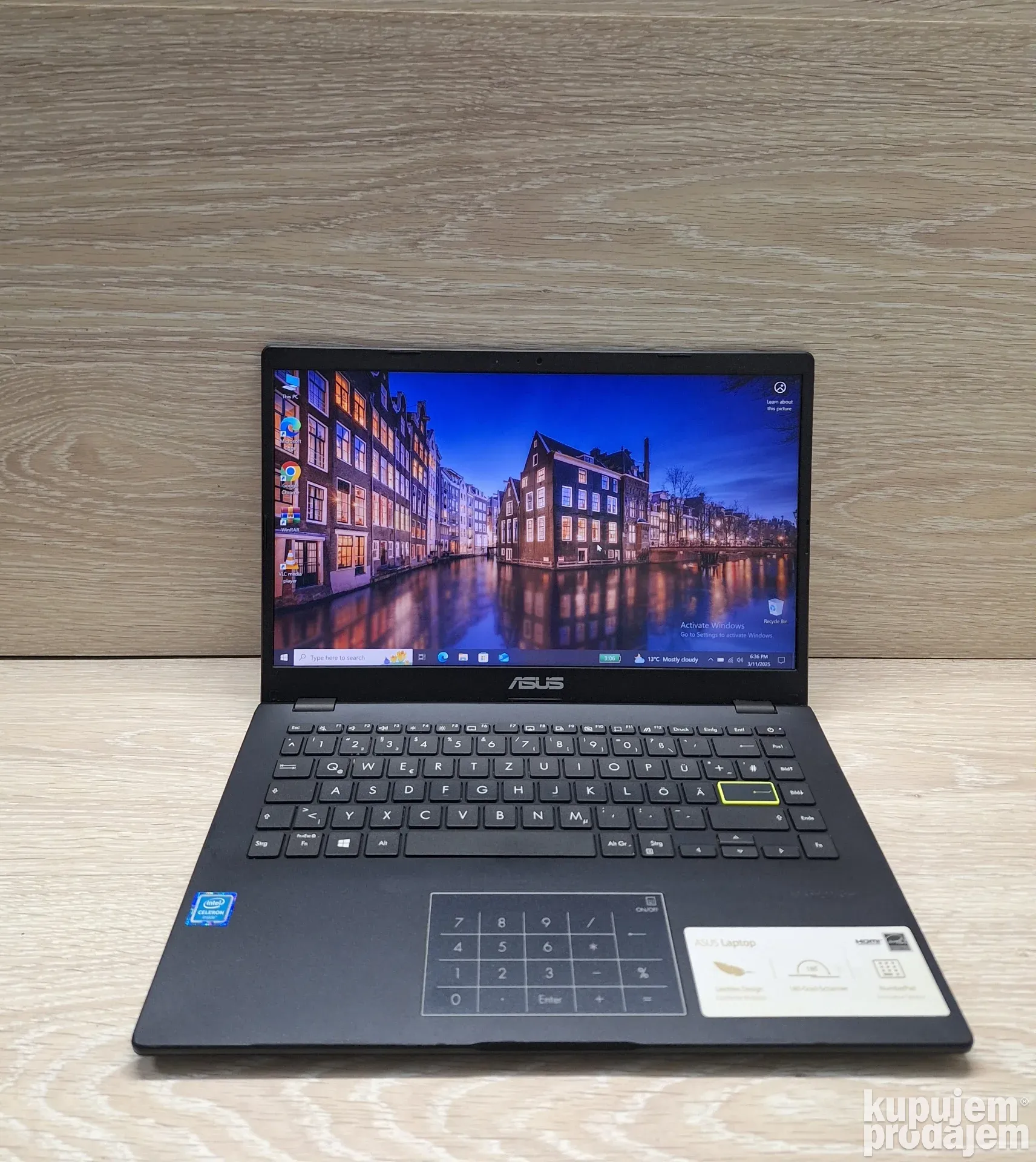 Asus E410MA Intel N4020 /4gb/256gb SSD - 856