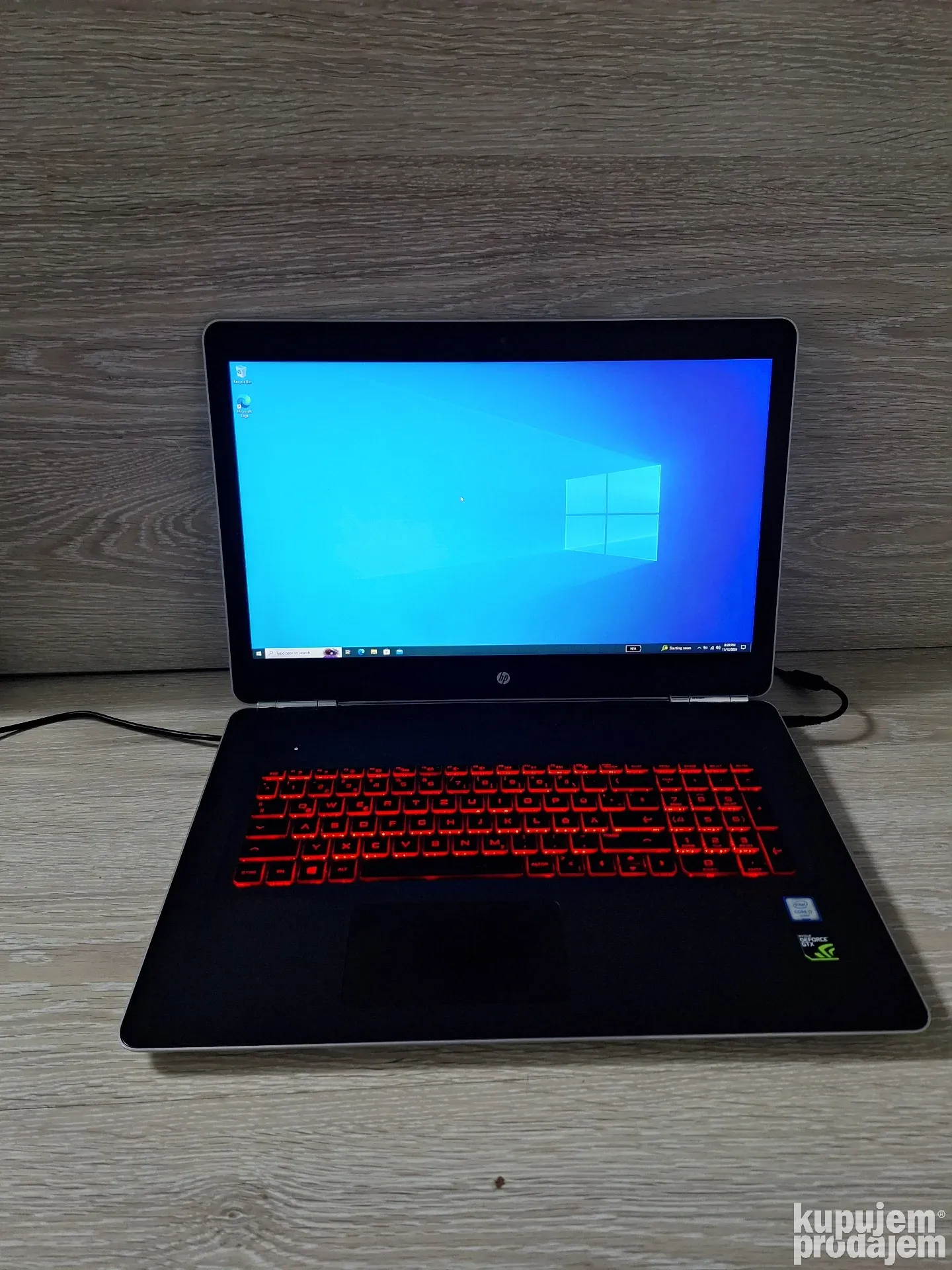 HP 17-AB i5 HQ/16gb/GTX1050/256GB SSD +1TB HDD ssd - 678