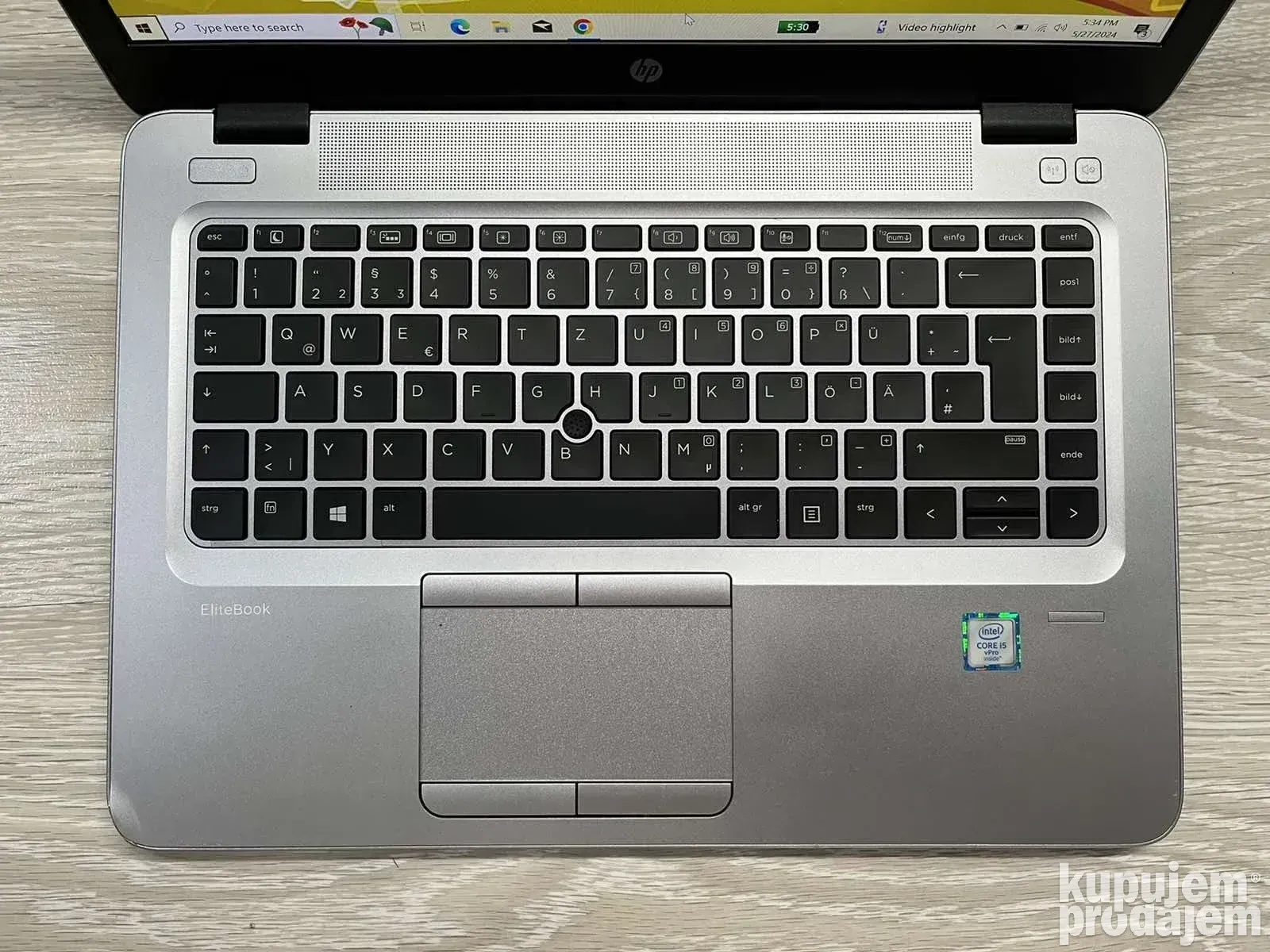 Hp EliteBokk 840 G4 i5/16gb DDR4/256gb NVME 464