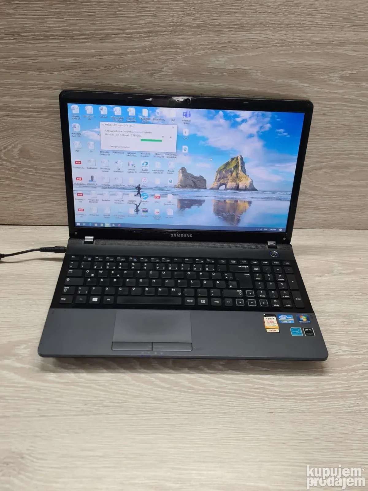 Samsung NP300E Pentium/8GB ddr3/240GB ssd 439